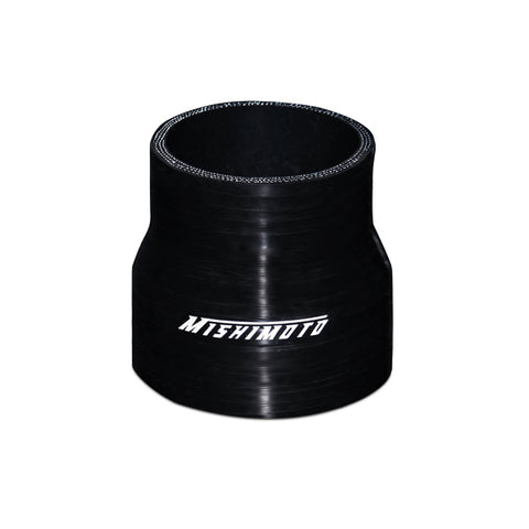 Mishimoto MMCP-2530BK Straight Transition Coupler  Black  Silicone  2.50in To 3.00in