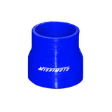 Mishimoto MMCP-2530BL Straight Transition Coupler  Blue  Silicone  2.50in To 3.00in