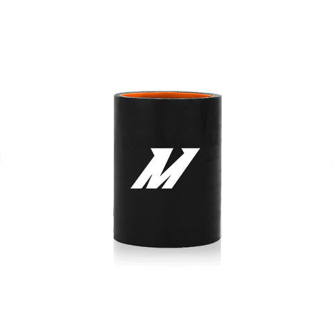 Mishimoto MMCP-2SBK Straight Coupler  Black  Silicone  2.00in