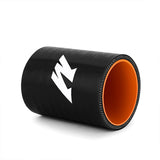 Mishimoto MMCP-2SBK Straight Coupler  Black  Silicone  2.00in