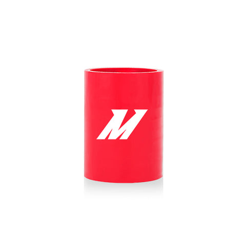 Mishimoto MMCP-2SRD Straight Coupler  Red  Silicone  2.00in