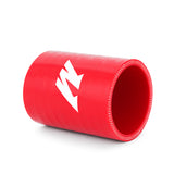 Mishimoto MMCP-2SRD Straight Coupler  Red  Silicone  2.00in