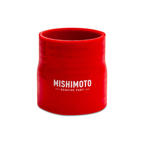 Mishimoto MMCP-3035RD Straight Transition Coupler  Red  Silicone  3.00in To 3.50in