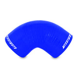 Mishimoto MMCP-3090BL 90-Degree Coupler  Blue  Silicone  3.00in