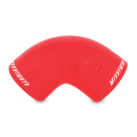 Mishimoto MMCP-3090RD 90-Degree Coupler  Red  Silicone  3.00in