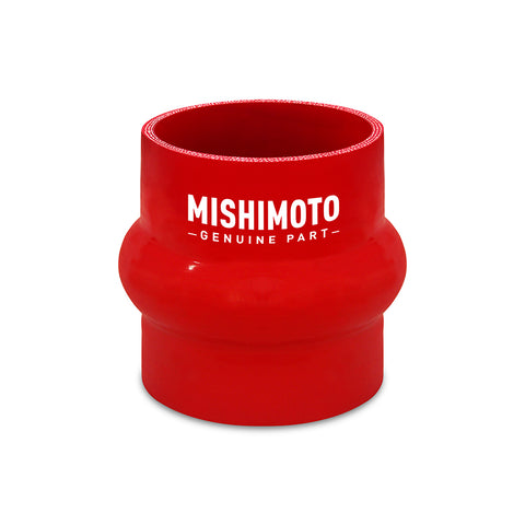 Mishimoto MMCP-3HPRD Hump Hose Coupler  Red  Silicone  3.00in