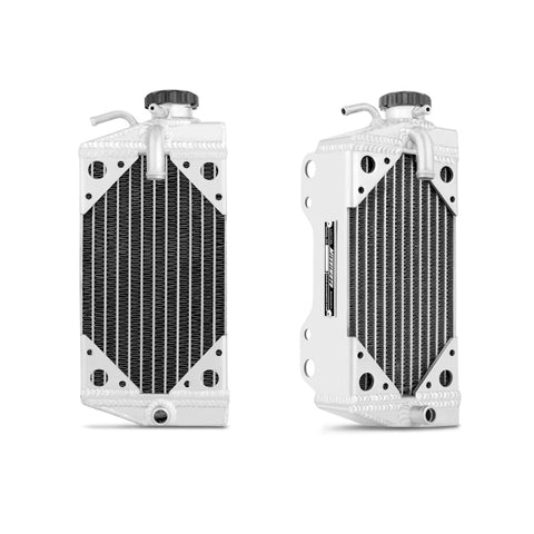 Mishimoto MMDB-CRF450-02RX Aluminum Dirt Bike Radiator  Right Braced  Fits Honda CRF450R 2002-2004