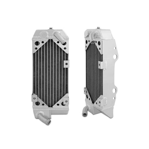 Mishimoto MMDB-DRZ400-00LX Braced Aluminum Dirt Bike Radiator  Left  Fits Suzuki DRZ400S / DRZ400SM 00-13
