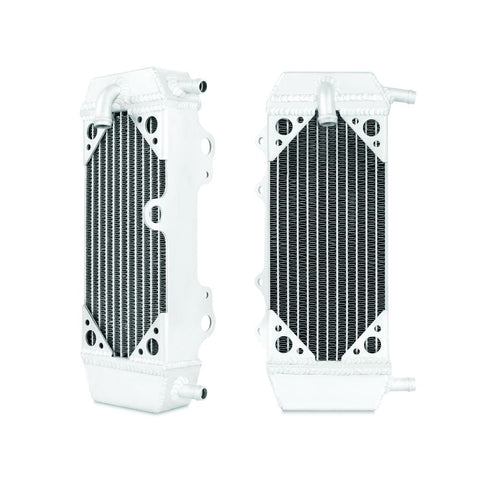 Mishimoto MMDB-YZ125-05LX Aluminum Dirt Bike Radiator  Left Braced  2-Stroke  Fits Yamaha YZ125 2005-2014