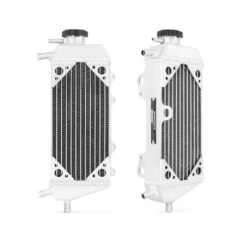 Mishimoto MMDB-YZ125-05RX Aluminum Dirt Bike Radiator  Right Braced  2-Stroke  Fits Yamaha YZ125 2005-2014