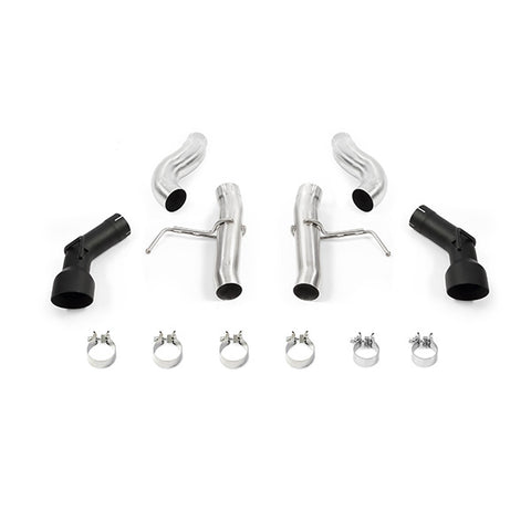 Mishimoto MMEXH-CAM4-16ADTRBK Dual Tip Race Axle-Back Exhaust  Black  Fits Chevrolet Camaro 2.0T 2016-2024