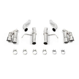 Mishimoto MMEXH-CAM4-16AQTRP Quad Tip Race Axle-Back Exhaust  Polished  Fits Chevrolet Camaro 2.0T 2016-2024