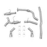 Mishimoto MMEXH-CAM4-16DTPP Dual Tip Pro Cat-Back Exhaust  Polished  Fits Chevrolet Camaro 2.0T 2016-2024