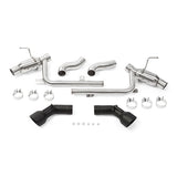 Mishimoto MMEXH-CAM8-16ADTPBK Dual Tip Pro Axle-Back Exhaust  Black  Fits Chevrolet Camaro SS 2016-2024