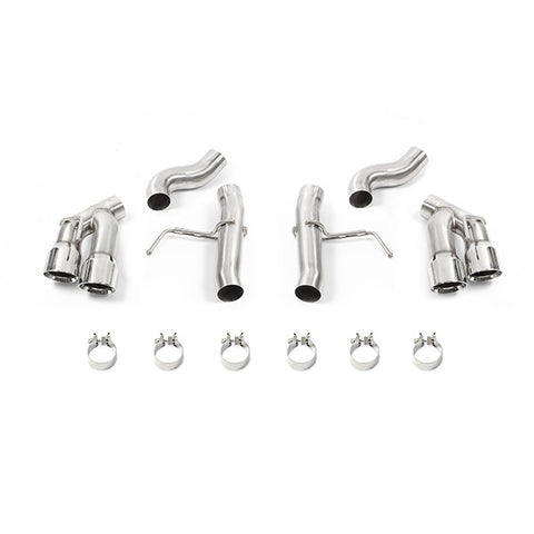 Mishimoto MMEXH-CAM8-16AQTRP Quad Tip Race Axle-Back Exhaust  Polished  Fits Chevrolet Camaro SS 2016-2024