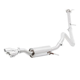 Mishimoto MMEXH-FIST-14P Cat-Back Exhaust  Polished  Fits Ford Fiesta ST 2014-2019