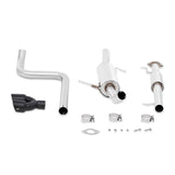 Mishimoto MMEXH-FIST-14RBK Cat-Back Exhaust  Black  Resonated  Fits Ford Fiesta ST 2014-2019