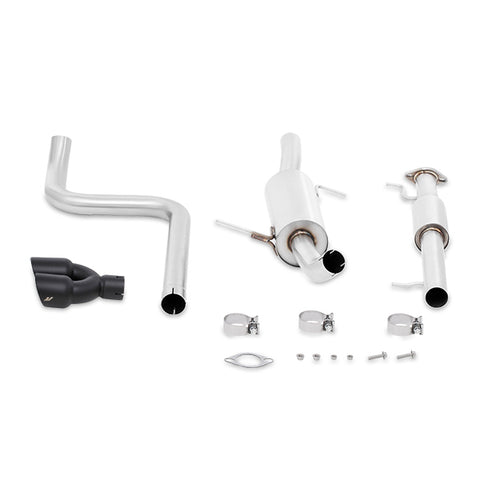 Mishimoto MMEXH-FIST-14RBK Cat-Back Exhaust  Black  Resonated  Fits Ford Fiesta ST 2014-2019
