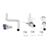 Mishimoto MMEXH-FIST-14RBT Cat-Back Exhaust  Burnt  Resonated  Fits Ford Fiesta ST 2014-2019