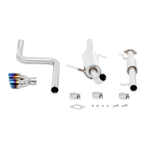 Mishimoto MMEXH-FIST-14RBT Cat-Back Exhaust  Burnt  Resonated  Fits Ford Fiesta ST 2014-2019