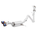 Mishimoto MMEXH-FIST-14RBT Cat-Back Exhaust  Burnt  Resonated  Fits Ford Fiesta ST 2014-2019