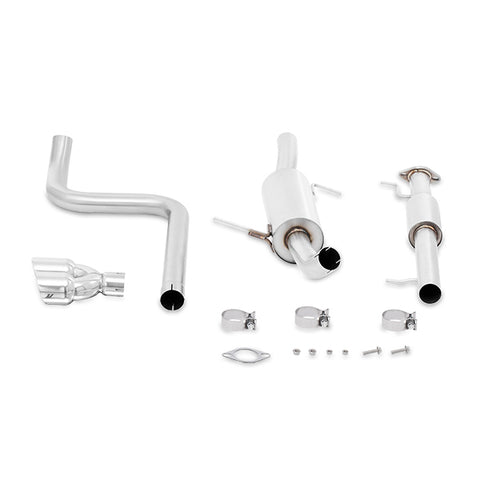 Mishimoto MMEXH-FIST-14RP Cat-Back Exhaust  Polished  Resonated  Fits Ford Fiesta ST 2014-2019