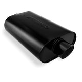 Mishimoto MMEXH-MF-AT-3CCBK Universal Stainless-Steel Exhaust Muffler  Black  3inch  Angle Tip