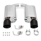 Mishimoto MMEXH-MUS8-15ASBK Street Axle-Back Exhaust  Black Tips  Fits Ford Mustang GT 2015-2017