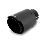Mishimoto MMEXH-TIP-CF25BK Exhaust Tip  Black/Carbon Fiber  Single  2.50in
