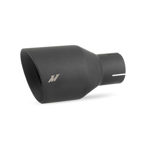 Mishimoto MMEXH-TIP-DW25BK Exhaust Tip  Black  Double Wall  2.5in Inlet