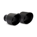 Mishimoto MMEXH-TIP-MOPARBK Exhaust Tips  Black  5in Outlet  Fits Dodge Charger V8 2015-2024