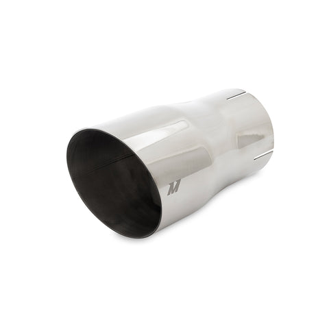 Mishimoto MMEXH-TIP-SWP Exhaust Tip  Single Wall  4in Inlet  5in Outlet
