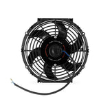Mishimoto MMFAN-10C Electric Fan  Slim  Curved Blade  Black  10 In