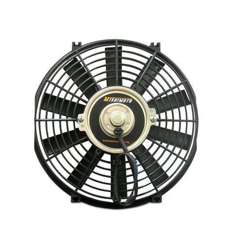 Mishimoto MMFAN-14 Electric Fan  Slim  Straight Blade  Black  14 In