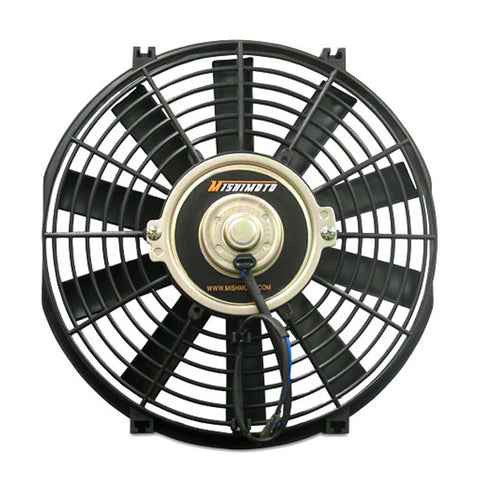 Mishimoto MMFAN-16 Electric Fan  Slim  Straight Blade  Black  16 In