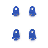 Mishimoto MMFAN-CLIPBL Fan Clips  Blue  Plastic