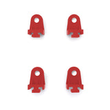 Mishimoto MMFAN-CLIPRD Fan Clips  Red  Plastic