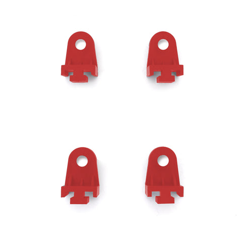 Mishimoto MMFAN-CLIPRD Fan Clips  Red  Plastic