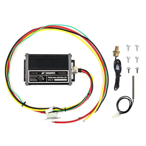 Mishimoto MMFAN-PWM-UBK Universal Pulse-Width Modulated (PWM) Fan Controller
