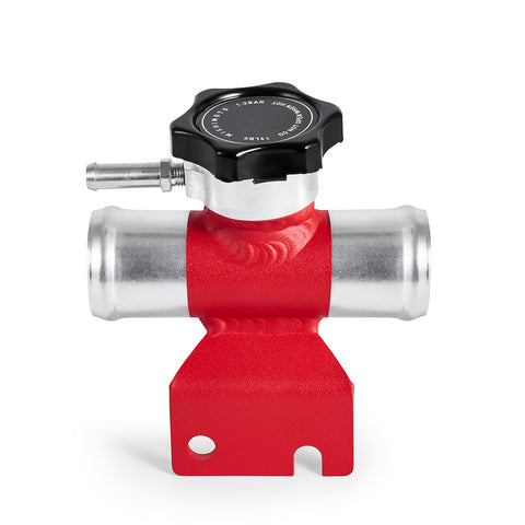Mishimoto MMFN-EVO-RD Coolant Fill Inlet  Red  Fits Mitsubishi Lancer Evo X 2008-2015