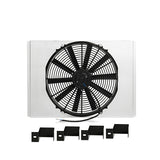 Chevrolet/GM C/K Truck Performance Aluminum Fan Shroud W/ Fan Controller 1963-1966