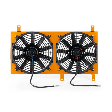 Mishimoto MMFS-MIA-99GD Performance Aluminum Fan Shroud Kit  Gold  Fits Mazda Miata 1999-2005