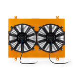 Mishimoto MMFS-MUS-79GD Performance Aluminum Radiator Fan Shroud Kit  Gold  Fits Ford Mustang 1979-1993