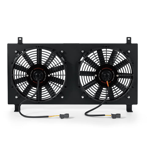 Mishimoto MMFS-RSX-02BK Aluminum Fan Shroud Kit  Black  Fits Acura RSX 2002-2006