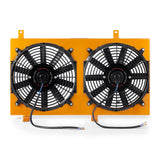 Mishimoto MMFS-RX8-04GD Performance Aluminum Fan Shroud Kit  Gold  Fits Mazda RX-8 2004-2008