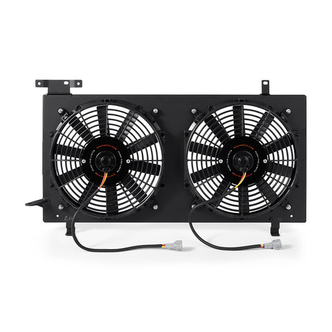 Mishimoto MMFS-STI-08PBK Performance Aluminum Fan Shroud Kit  Black  Fits Subaru Impreza WRX/STI 2008-15