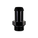 Mishimoto MMFT-10-34BK -10ORB To 3/4 In Hose Barb Aluminum Fitting  Black