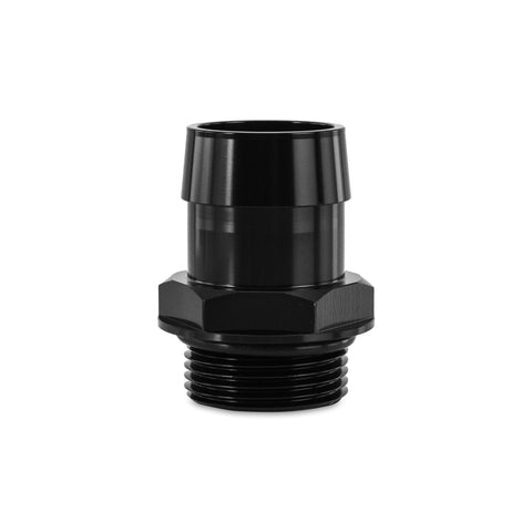 Mishimoto MMFT-16ORB-114BK -16ORB To 1-1/4in Hose Barb Aluminum Fitting  Black