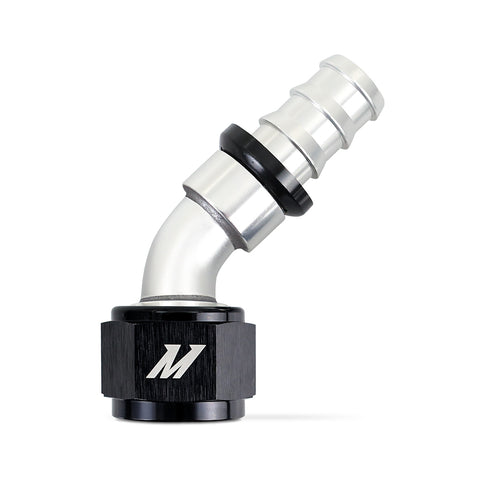 Mishimoto Push-Lock Fitting  -12AN  45-Degree