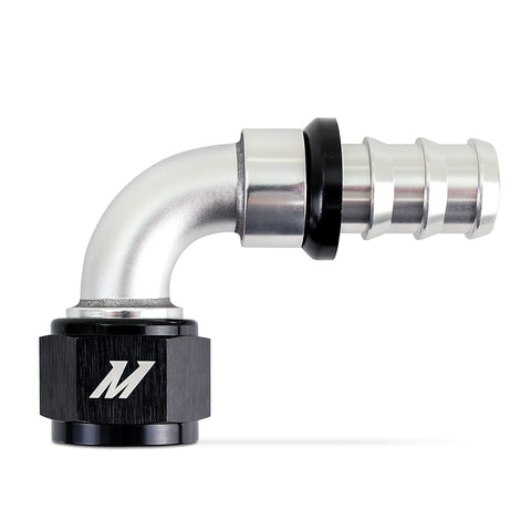 Mishimoto Push-Lock Fitting  -12AN  90-Degree